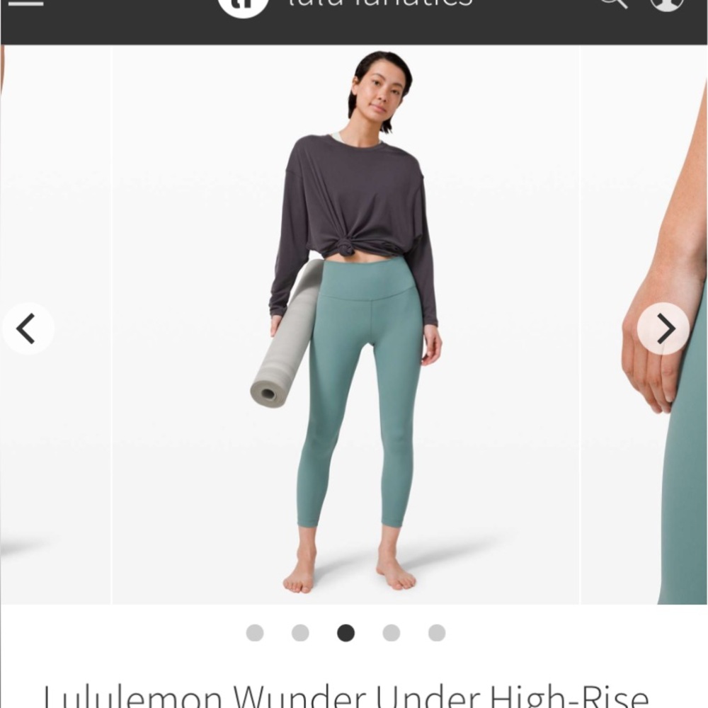 Lululemon Wunder Under High Rise